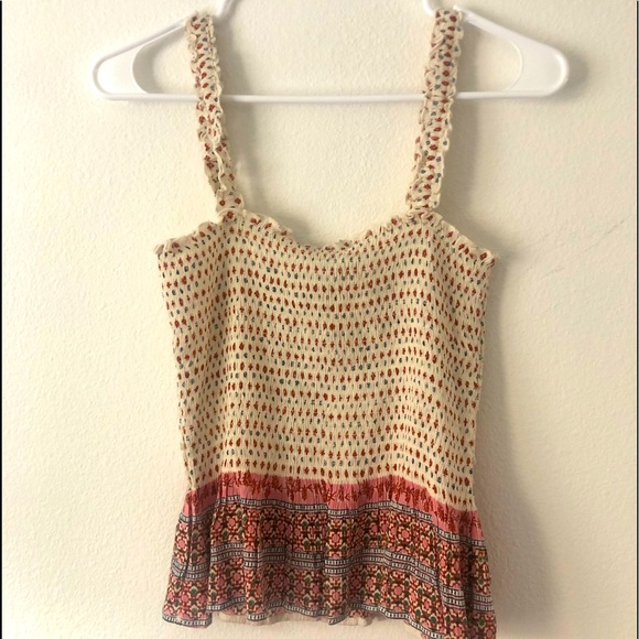 NWT Patrons of Peace Smocked Cami - Picture 4 of 6